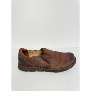 -1681 Born Sawyer Men's Slip on Shoes Dark Brown (Castagno) : 9.5 M (D), Leather